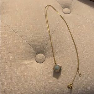 J. Crew cube pendant necklace